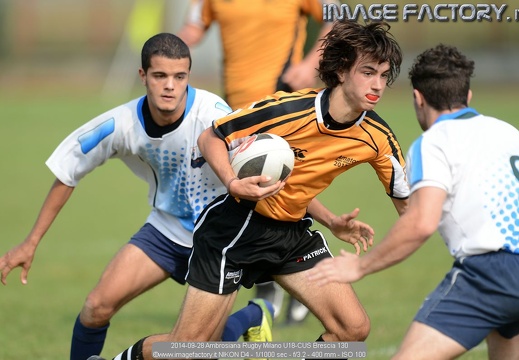 2014-09-28 Ambrosiana Rugby Milano U18-CUS Brescia